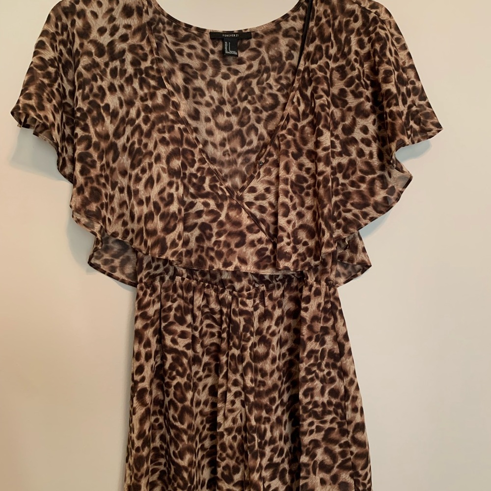 Forever 21 Cheetah Romper